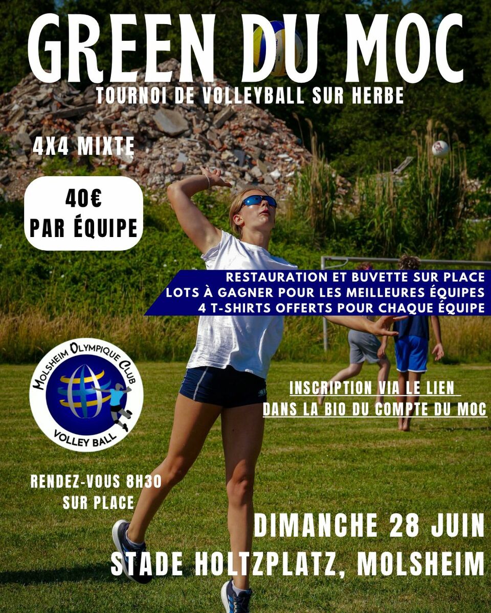 INSCRIPTION GREEN DU MOC 28 juin