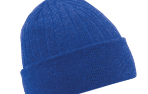 Bonnet tricot avec broderie MOC volley dessus