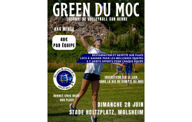 INSCRIPTION GREEN DU MOC 28 juin